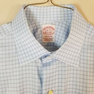 Brooks Brothers Madison Check Dress Shirt 16-35